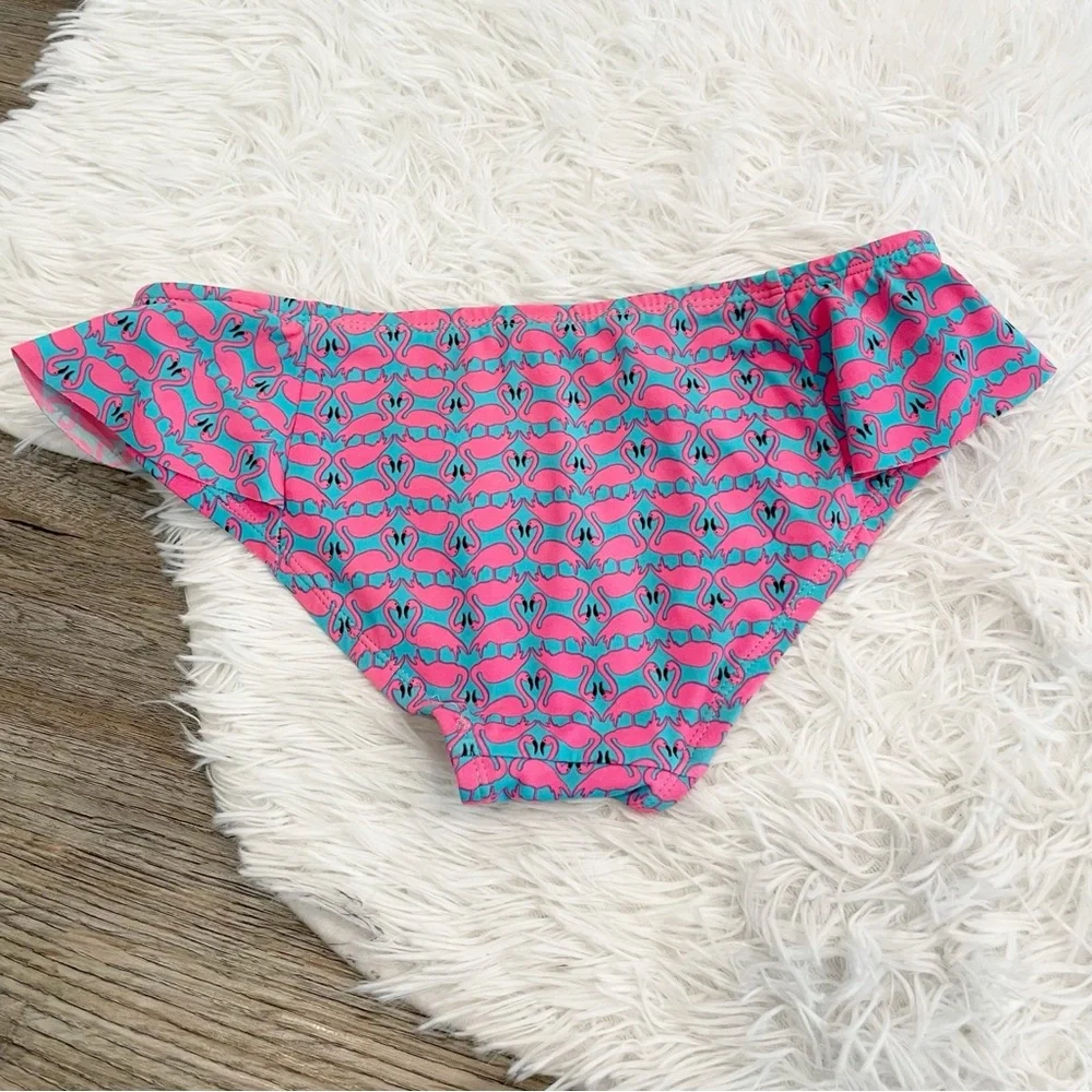 Urban Sea Bikini Bottom Flamingo Ruffle Small Swim